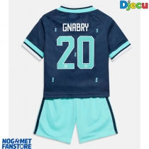 Njemačka Serge Gnabry #20 Gostujuci Dres za djecu SP 2026 Kratak Rukav (+ Kratke hlače)